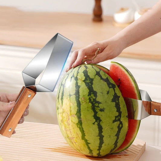 New Watermelon Splitter Stainless Steel